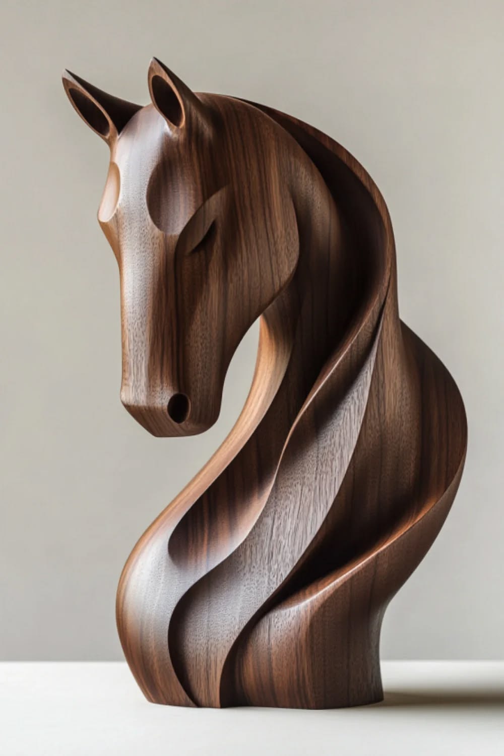 Flowing lines in sculpture story